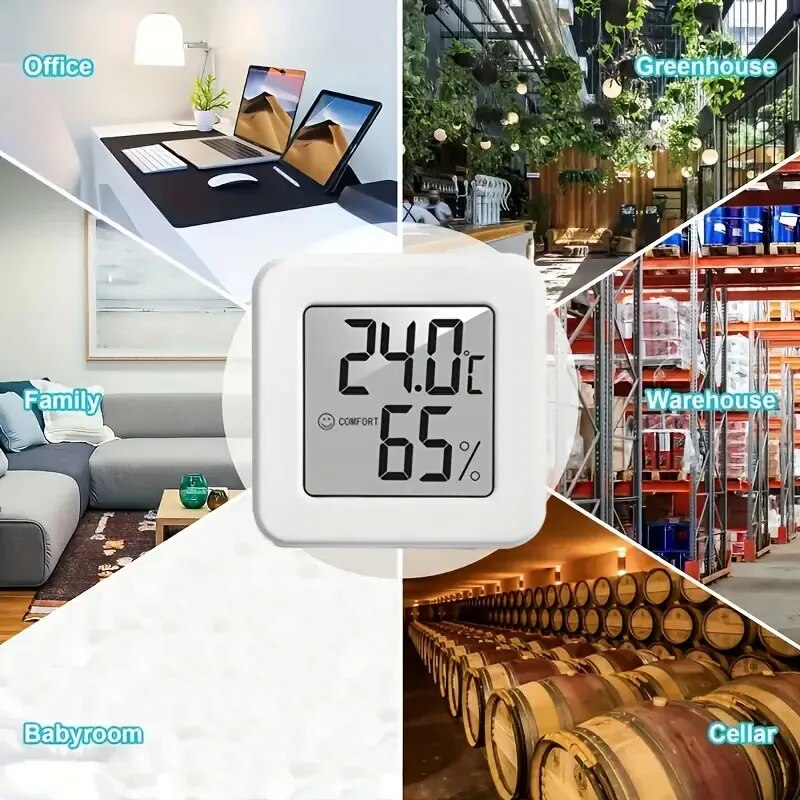 Digital Hygrometer Probe - Igrometro Digitale e Termometro per Interni,