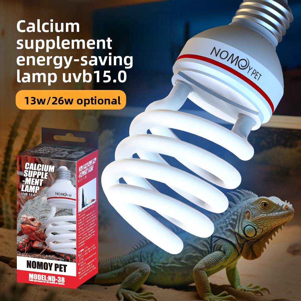 Vitamin D3 Reptile - Lampadina NOMOY per rettili UVB 15.0