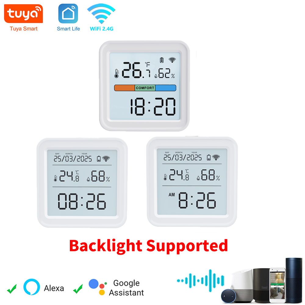 Digital Hygrometer Probe - Tuya WIFI Sensore di umidità della
